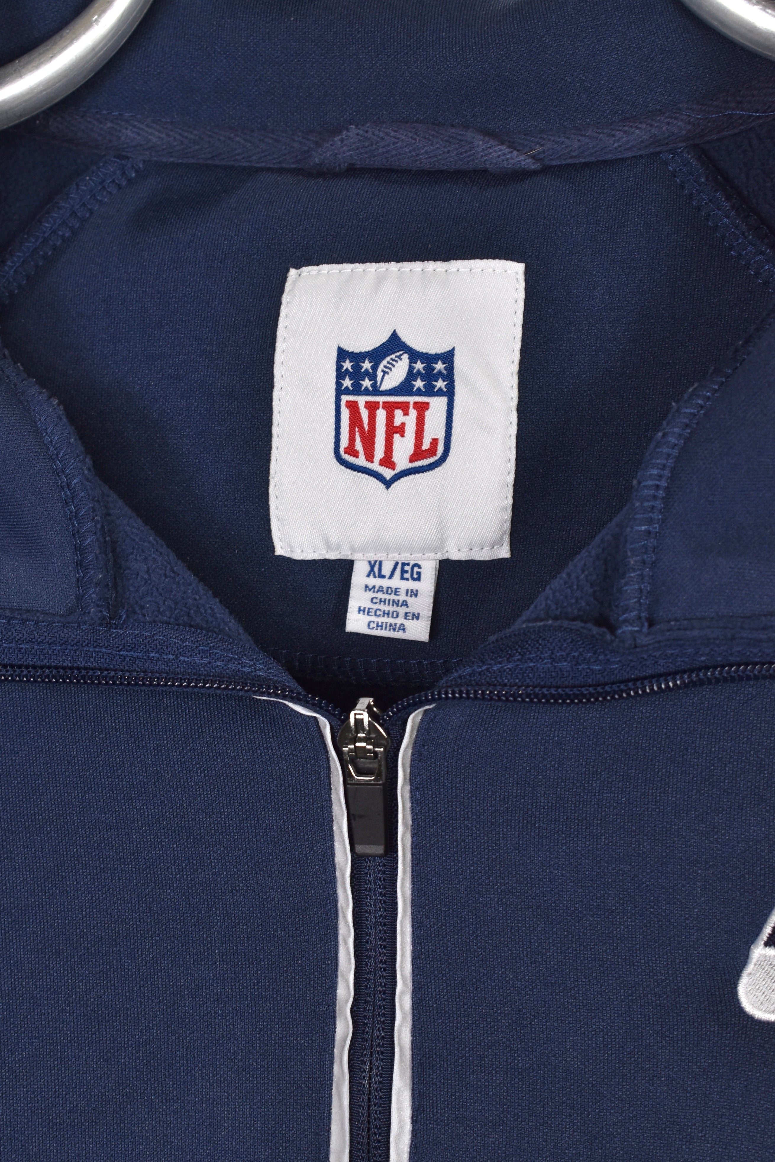 Vintage Seattle Seahawks 1/4 zip (XL), navy NFL embroidered sweatshirt