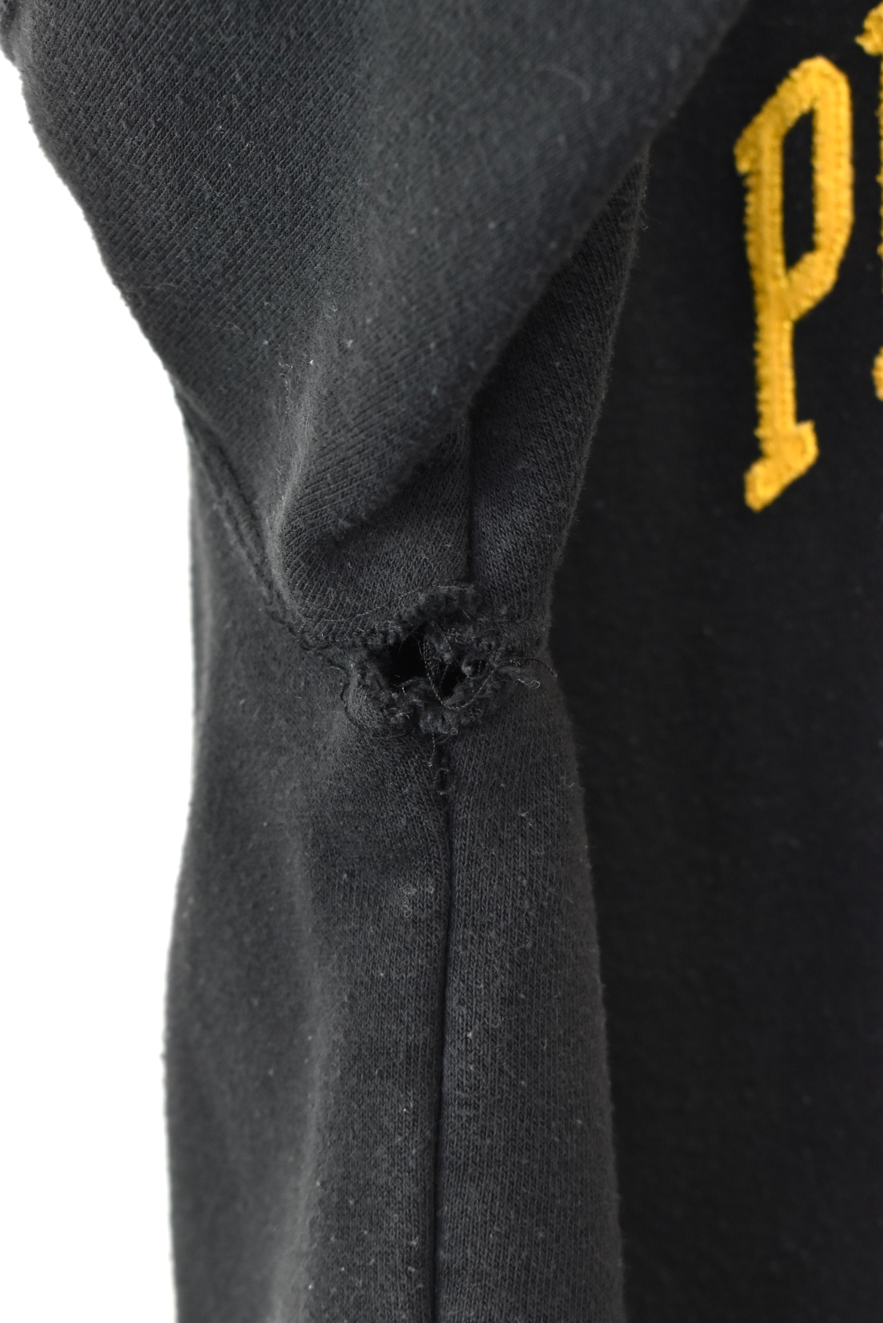Vintage Pittsburgh Steelers hoodie, NFL long sleeve embroidered sweatshirt - XL, black PRO SPORT