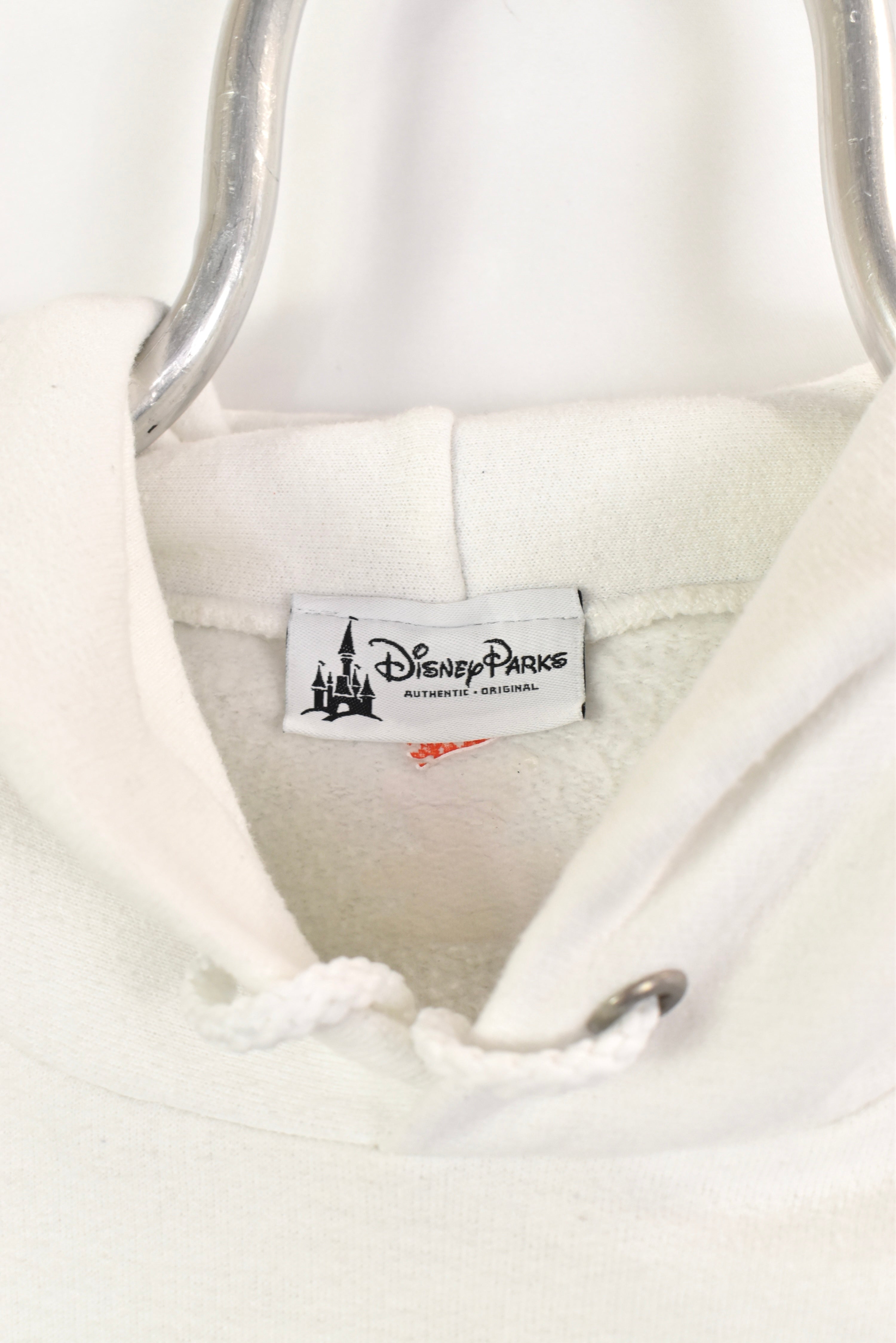 Vintage Mickey Mouse hoodie, Disney graphic sweatshirt - small, white DISNEY / CARTOON