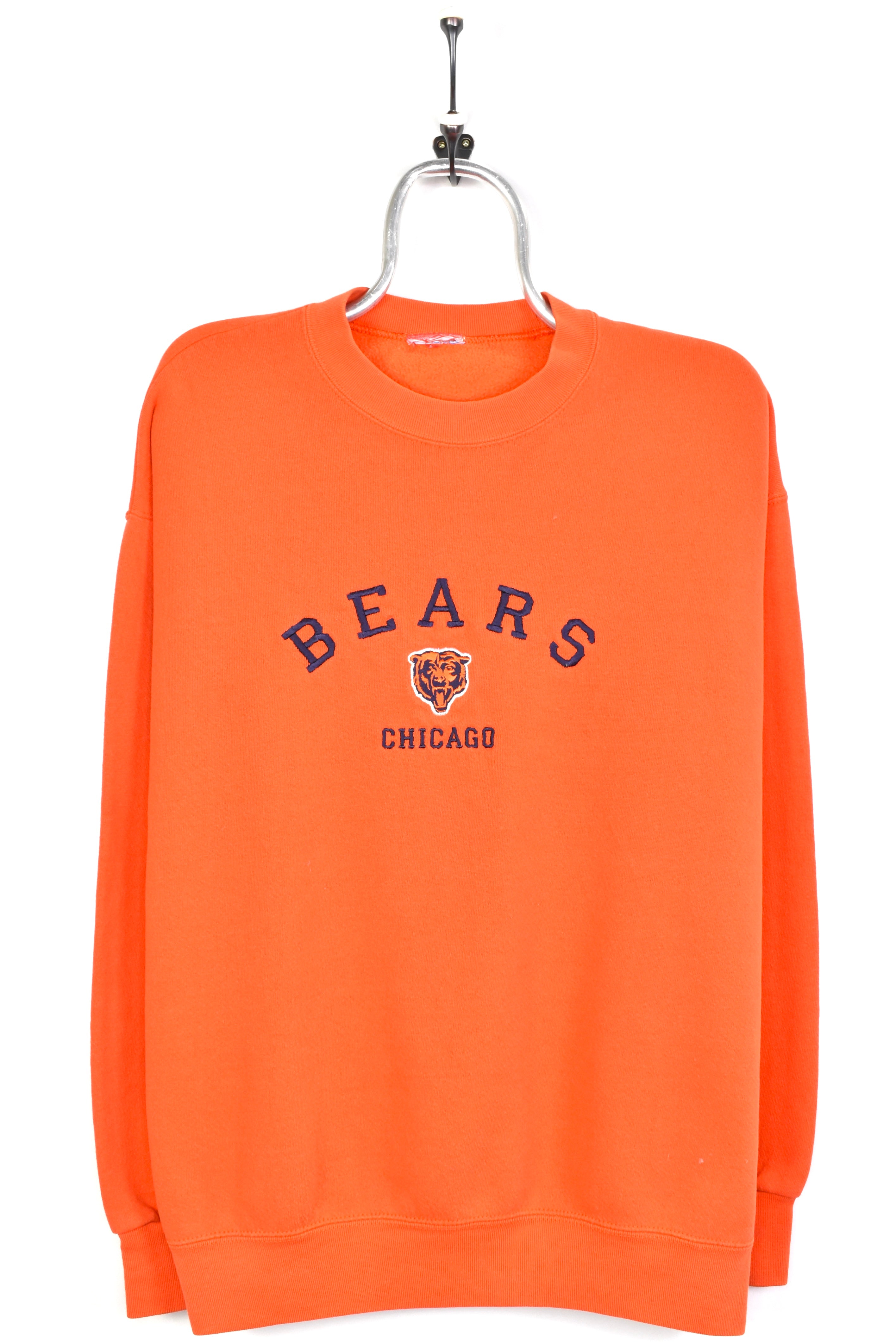 Vintage Chicago Bears sweatshirt, NFL embroidered crewneck - XL, orange PRO SPORT