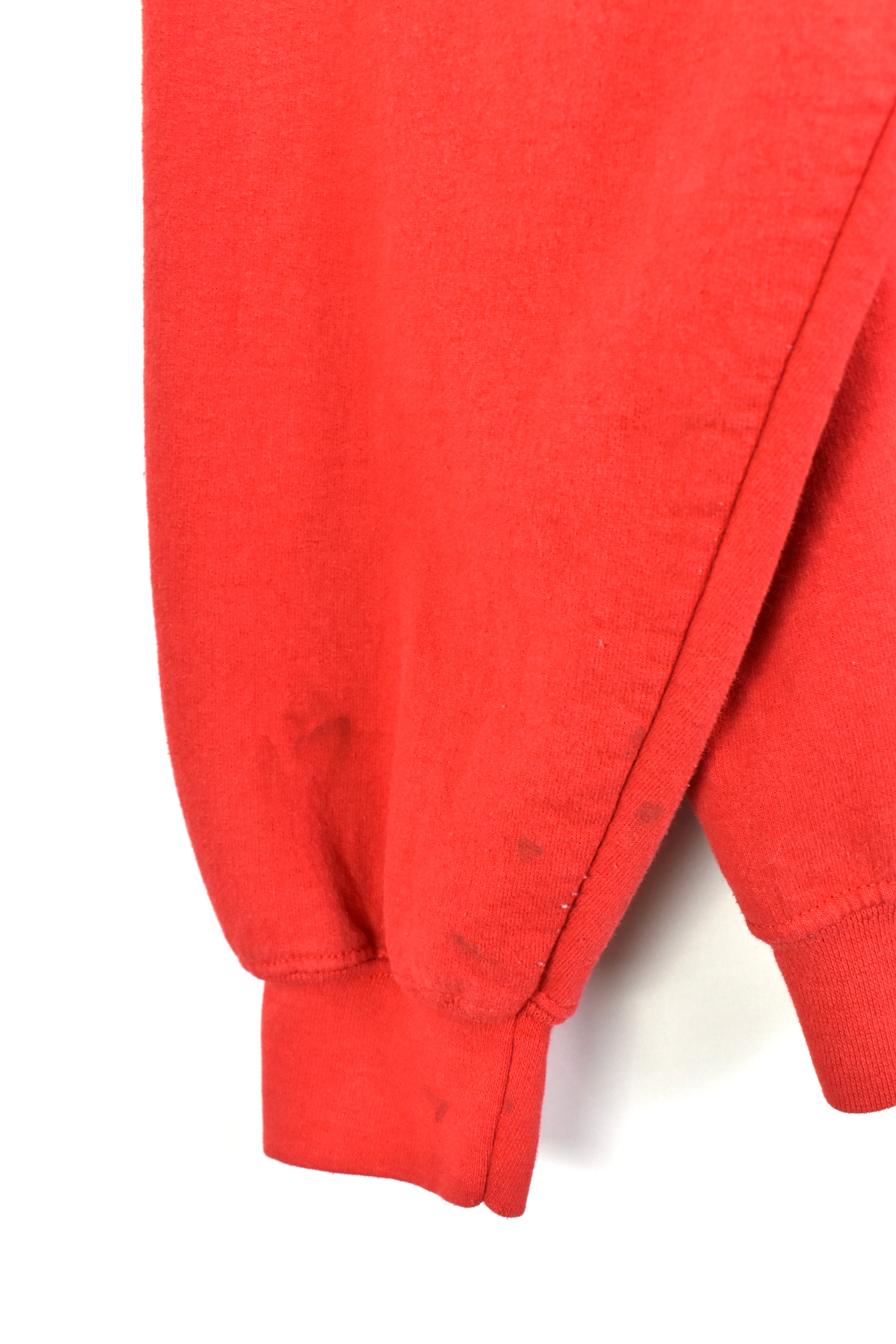 Vintage Disney sweatshirt, Mickey Mouse graphic crewneck - XL, red DISNEY / CARTOON