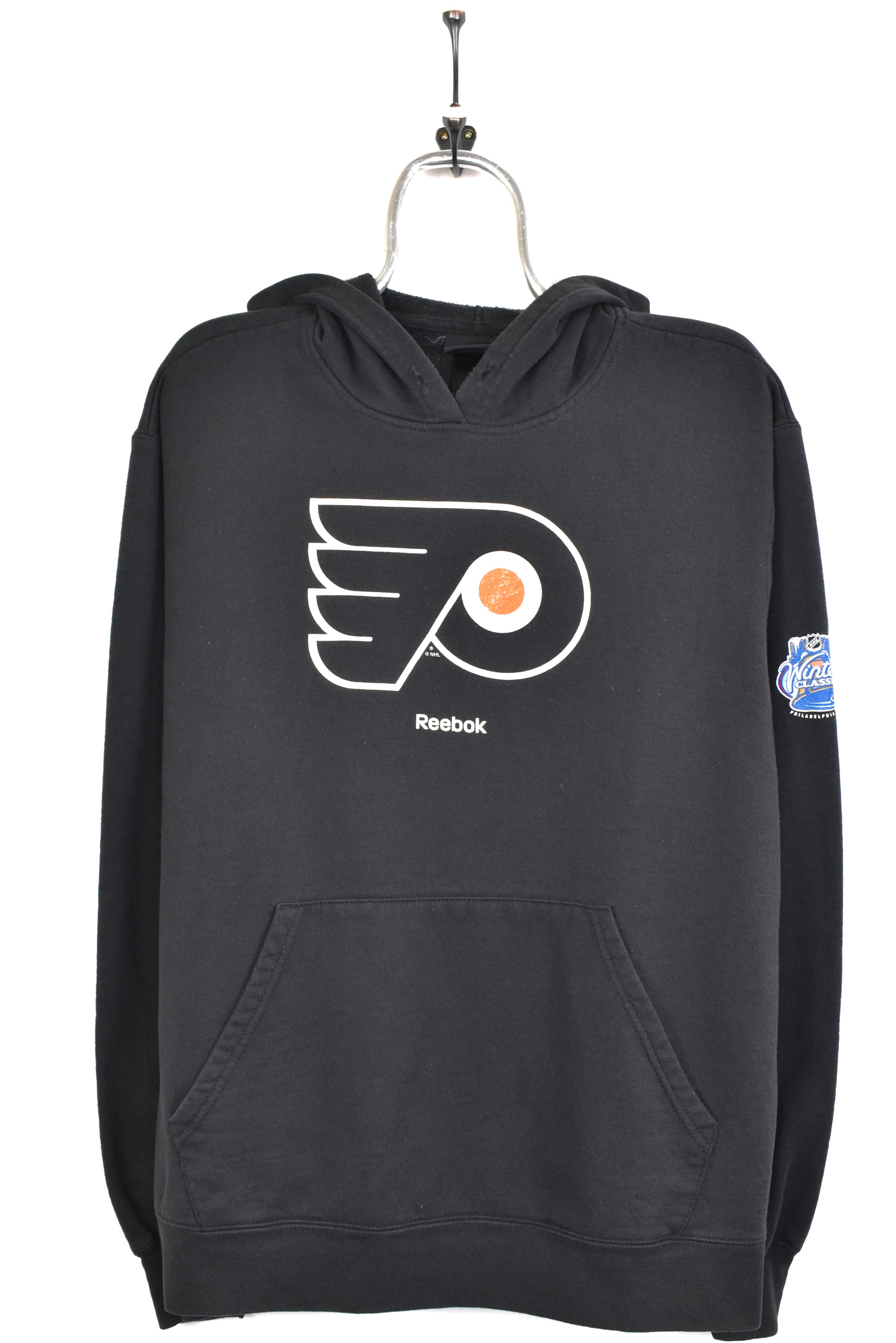 Vintage NHL Philadelphia Flyers black hoodie | Large PRO SPORT