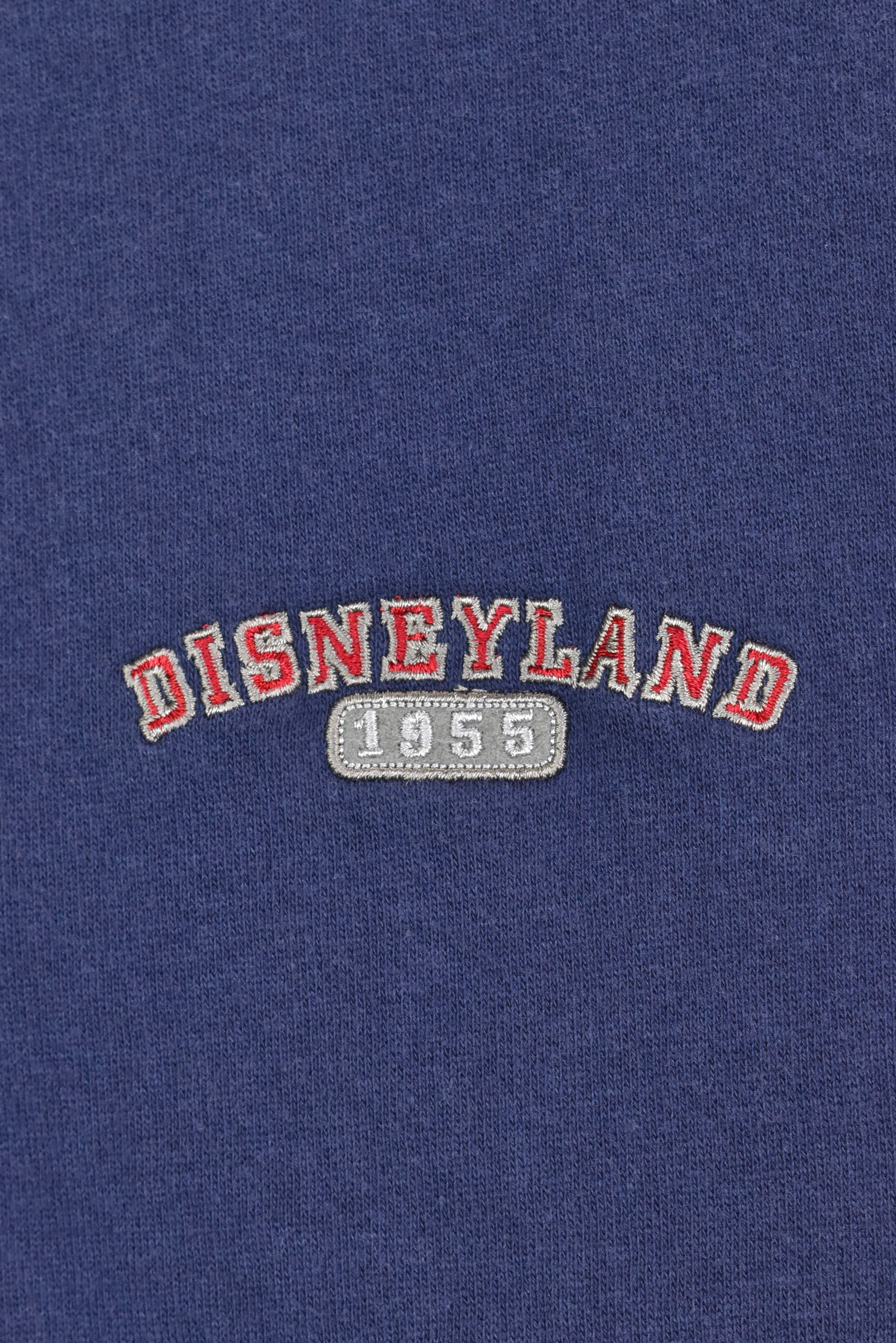 Vintage Disney Mickey Mouse embroidered navy hoodie | XL DISNEY / CARTOON