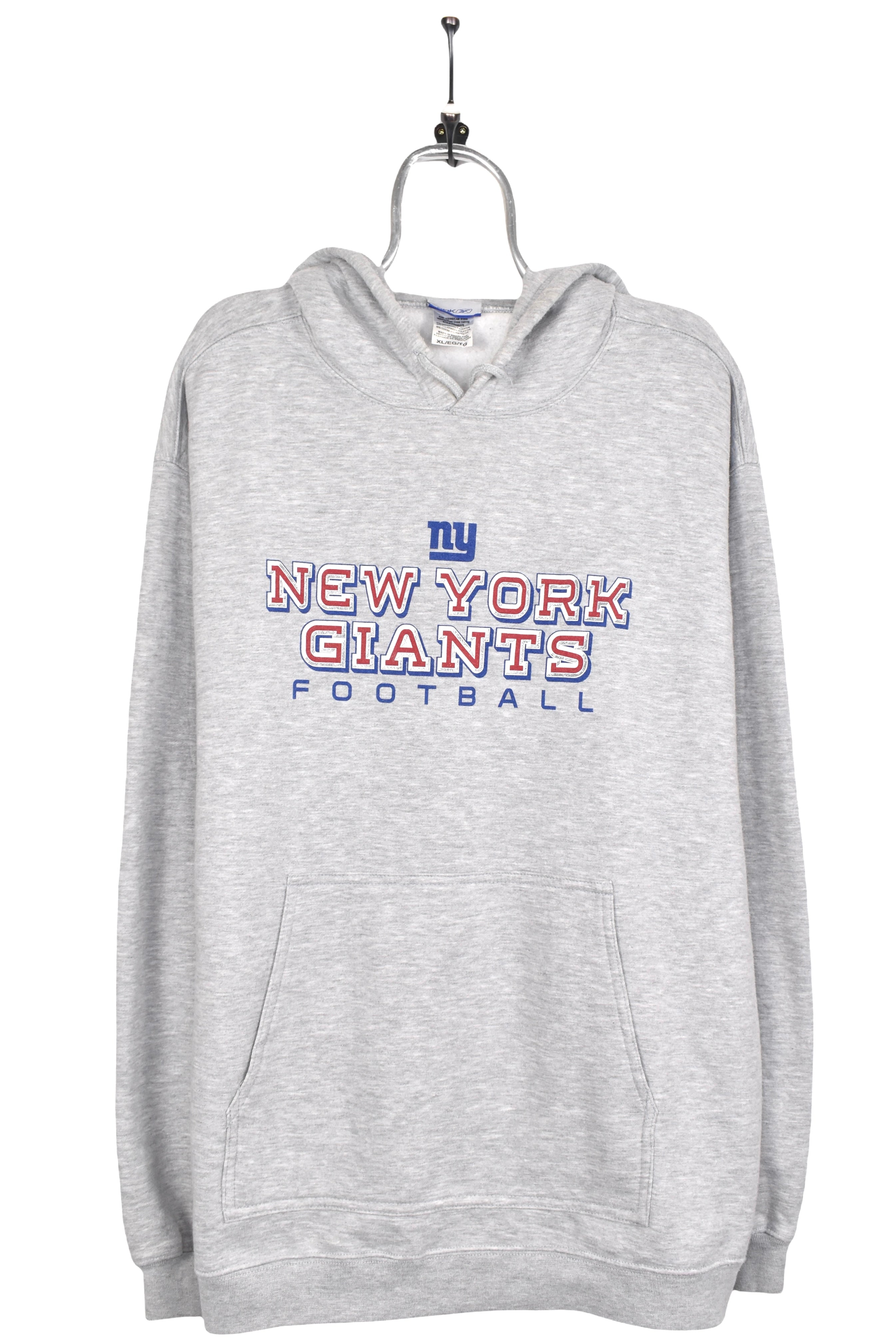 Vintage New York Giants hoodie, NFL grey graphic sweatshirt - AU XL PRO SPORT