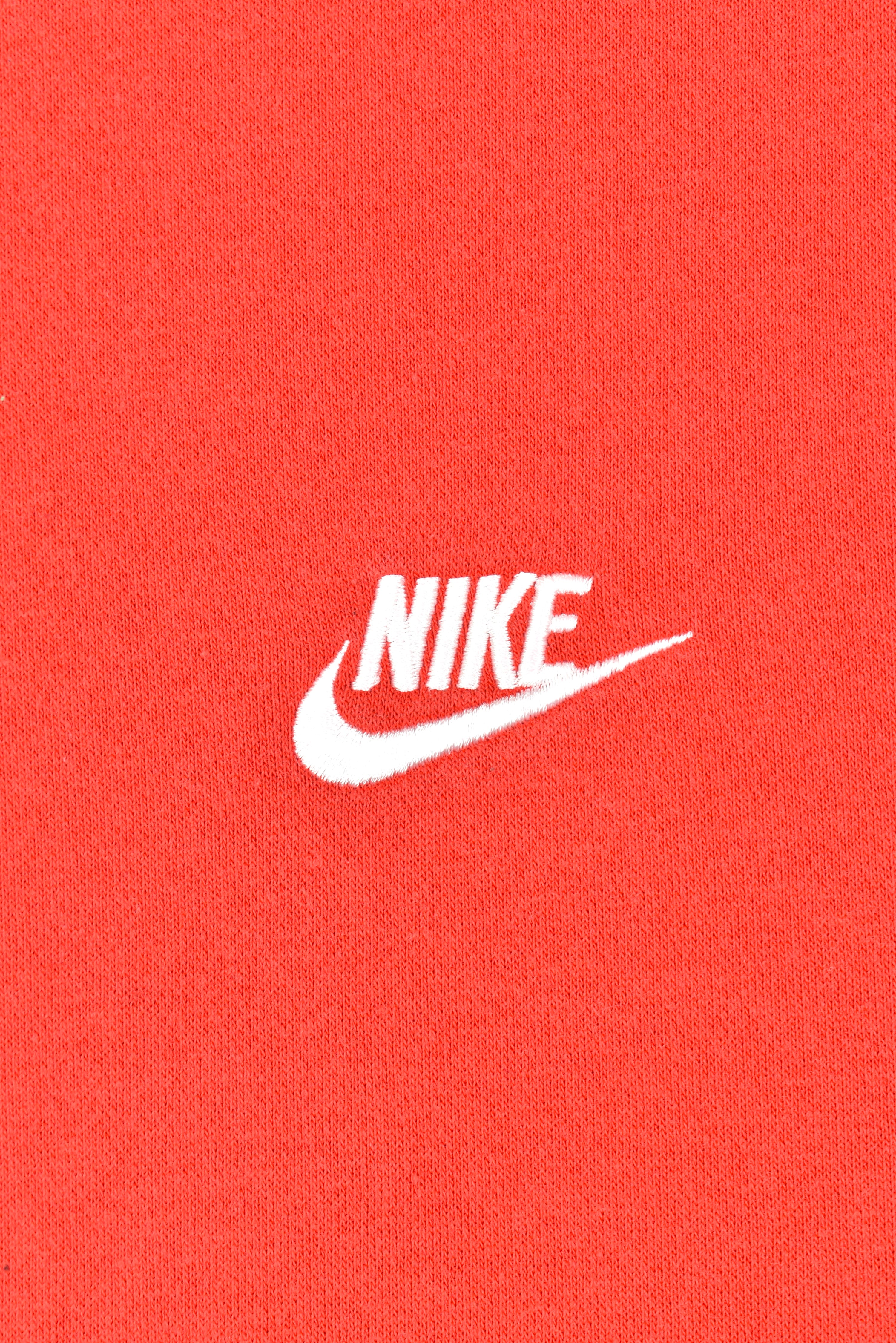 VINTAGE NIKE EMBROIDERED RED SWEATSHIRT | MEDIUM NIKE