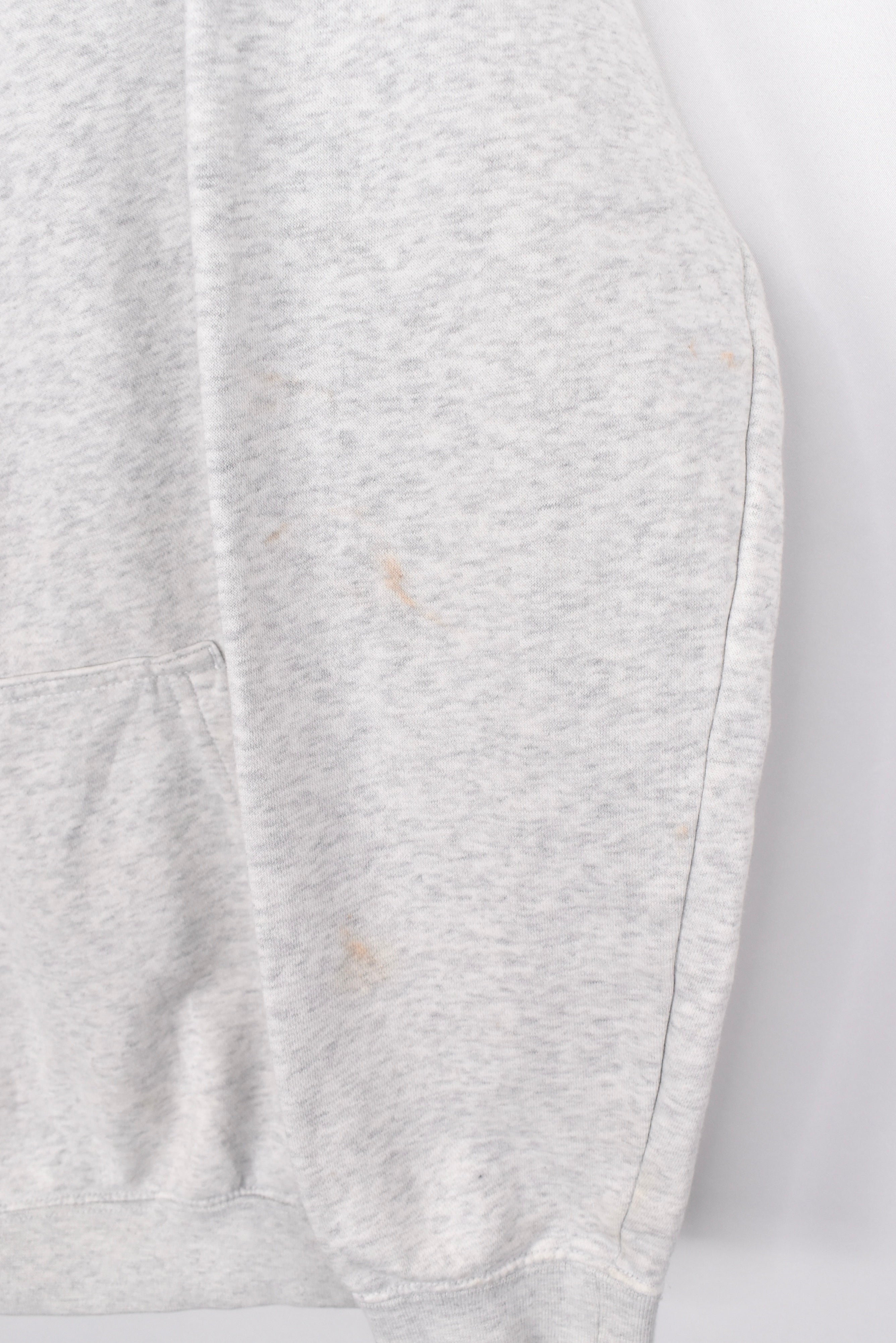 Vintage Nike hoodie, grey graphic sweatshirt - AU Large NIKE