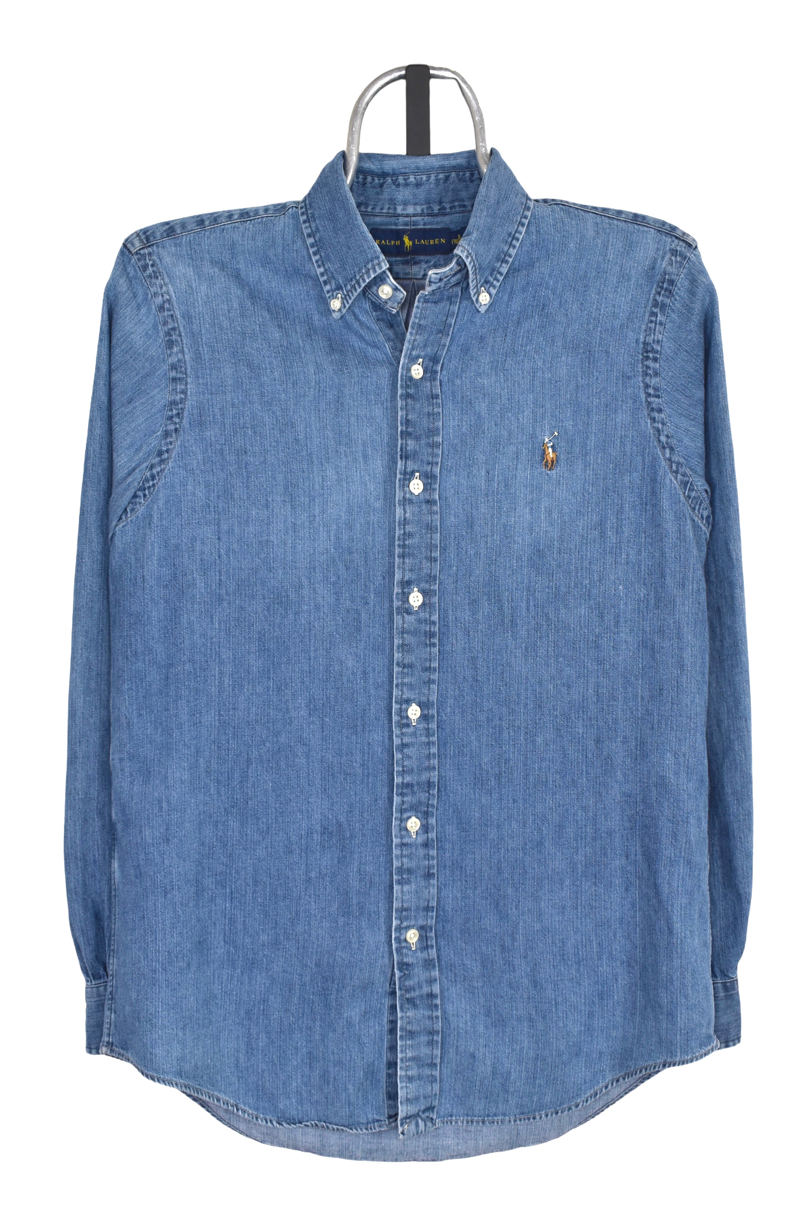 Vintage Ralph Lauren shirt (S), denim embroidered button up