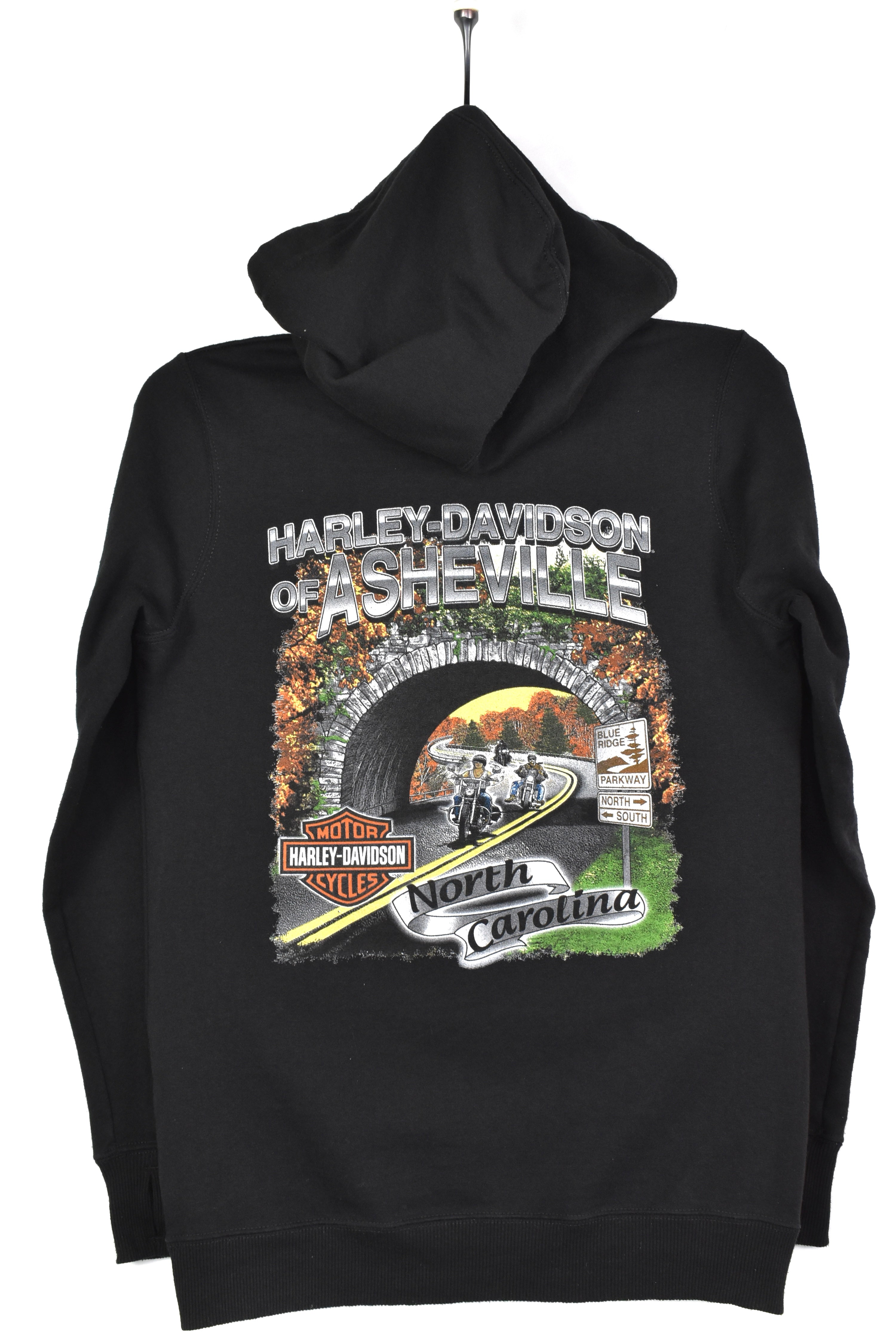 WOMEN'S HARLEY DAVIDSON BLACK HOODIE | SMALL HARLEY DAVIDSON