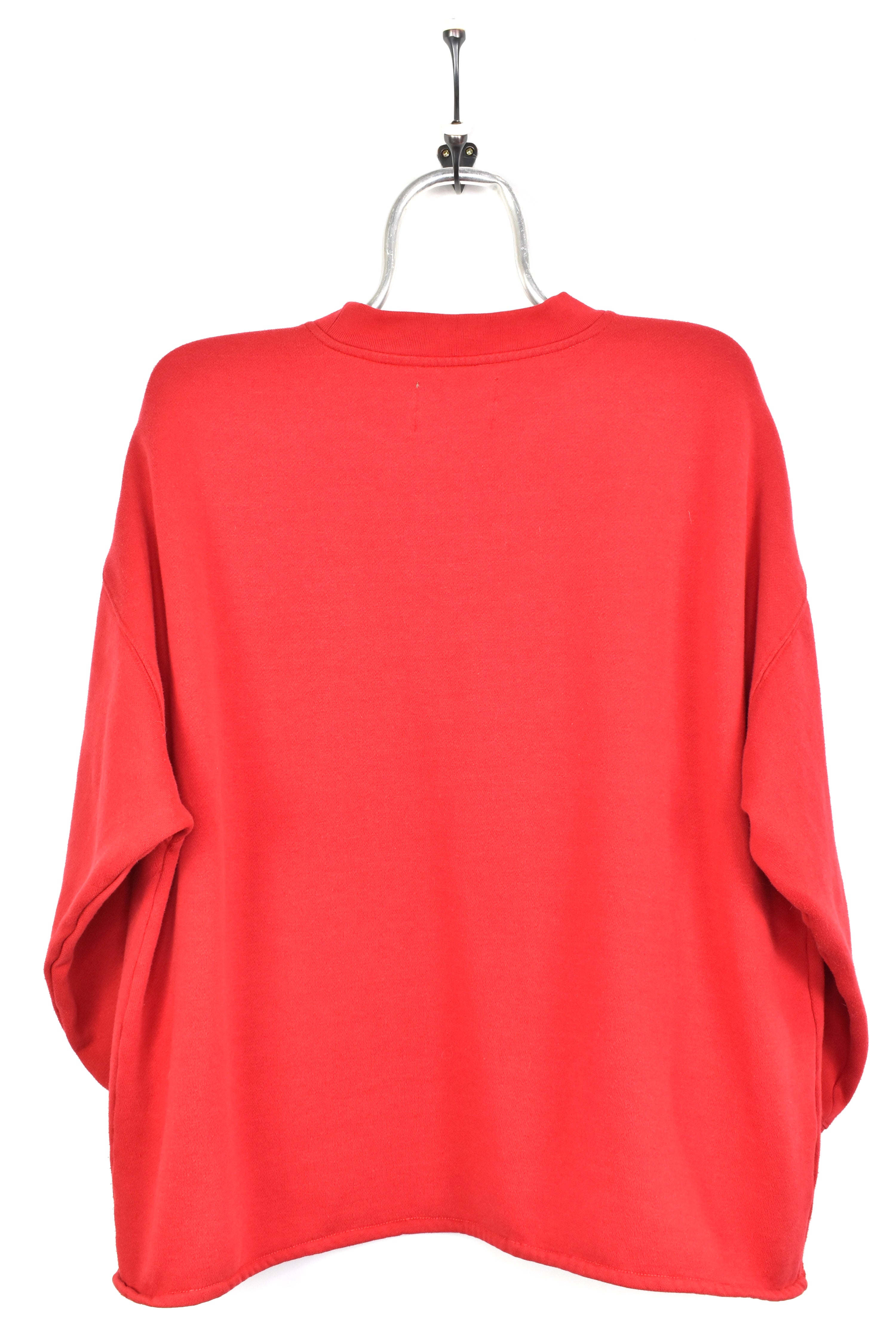 VINTAGE EXPRESS EMBROIDERED RED SWEATSHIRT | XL OTHER