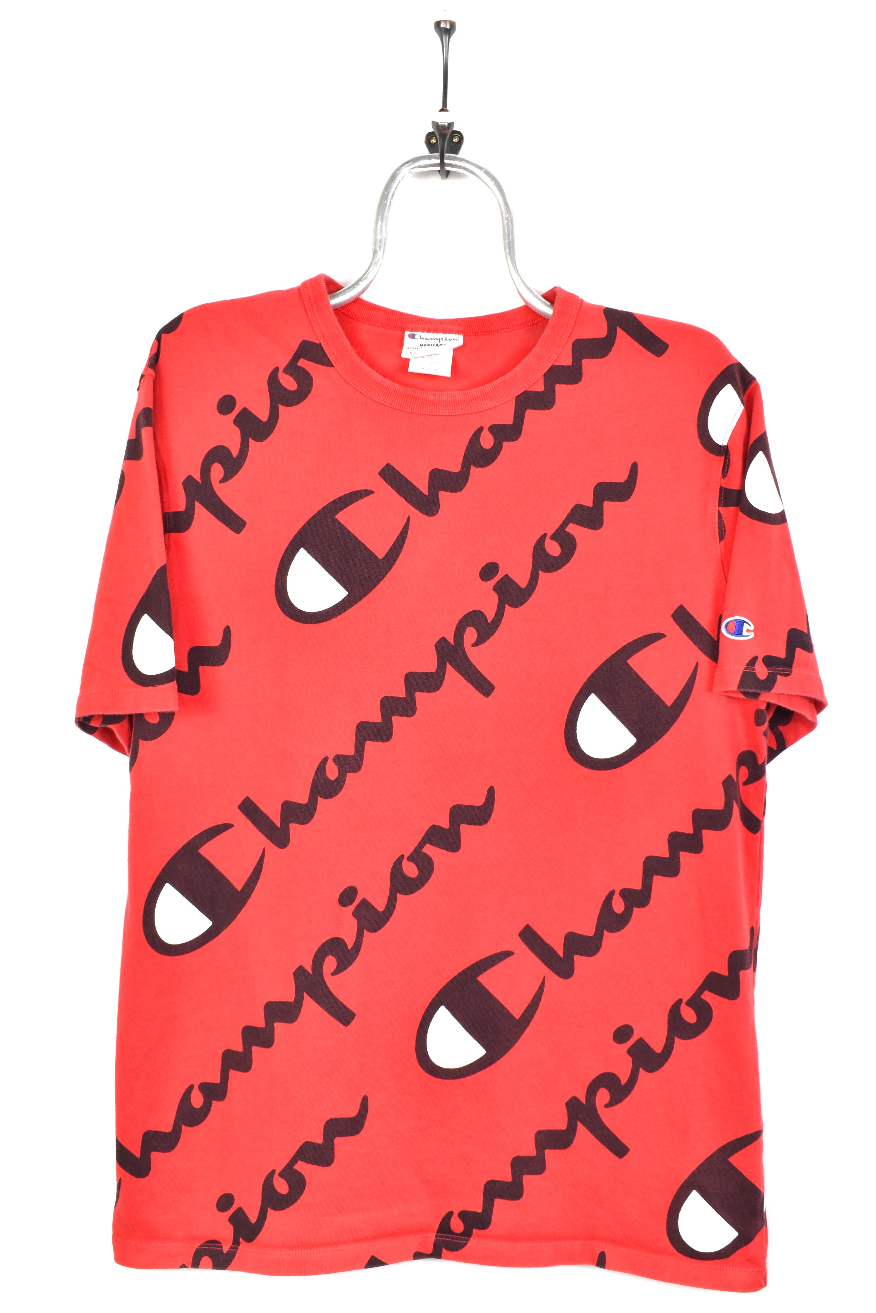 CHAMPION RED T-SHIRT | LARGE CHAMPION