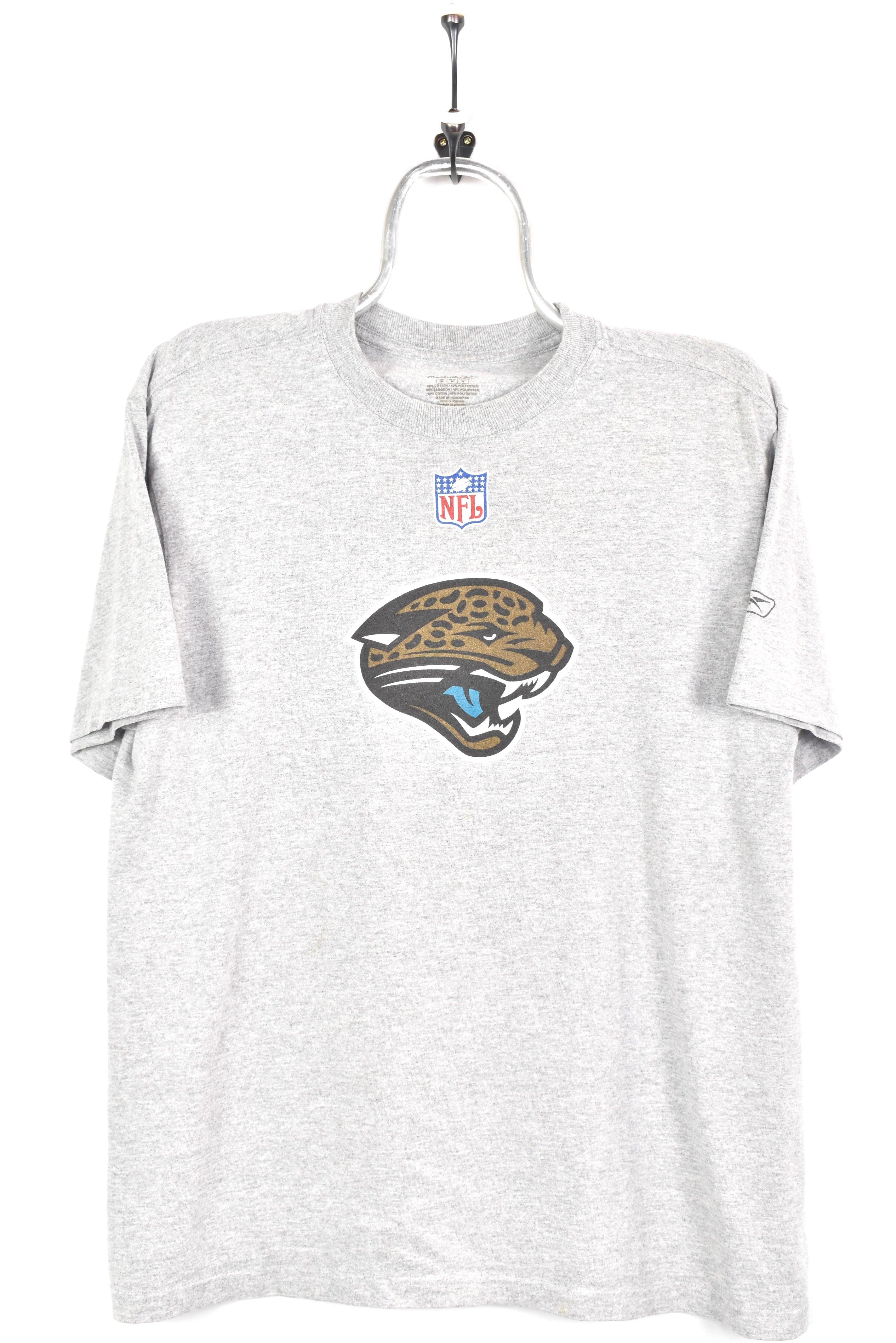 VINTAGE NFL JACKSONVILLE JAGUARS GREY T-SHIRT | MEDIUM PRO SPORT
