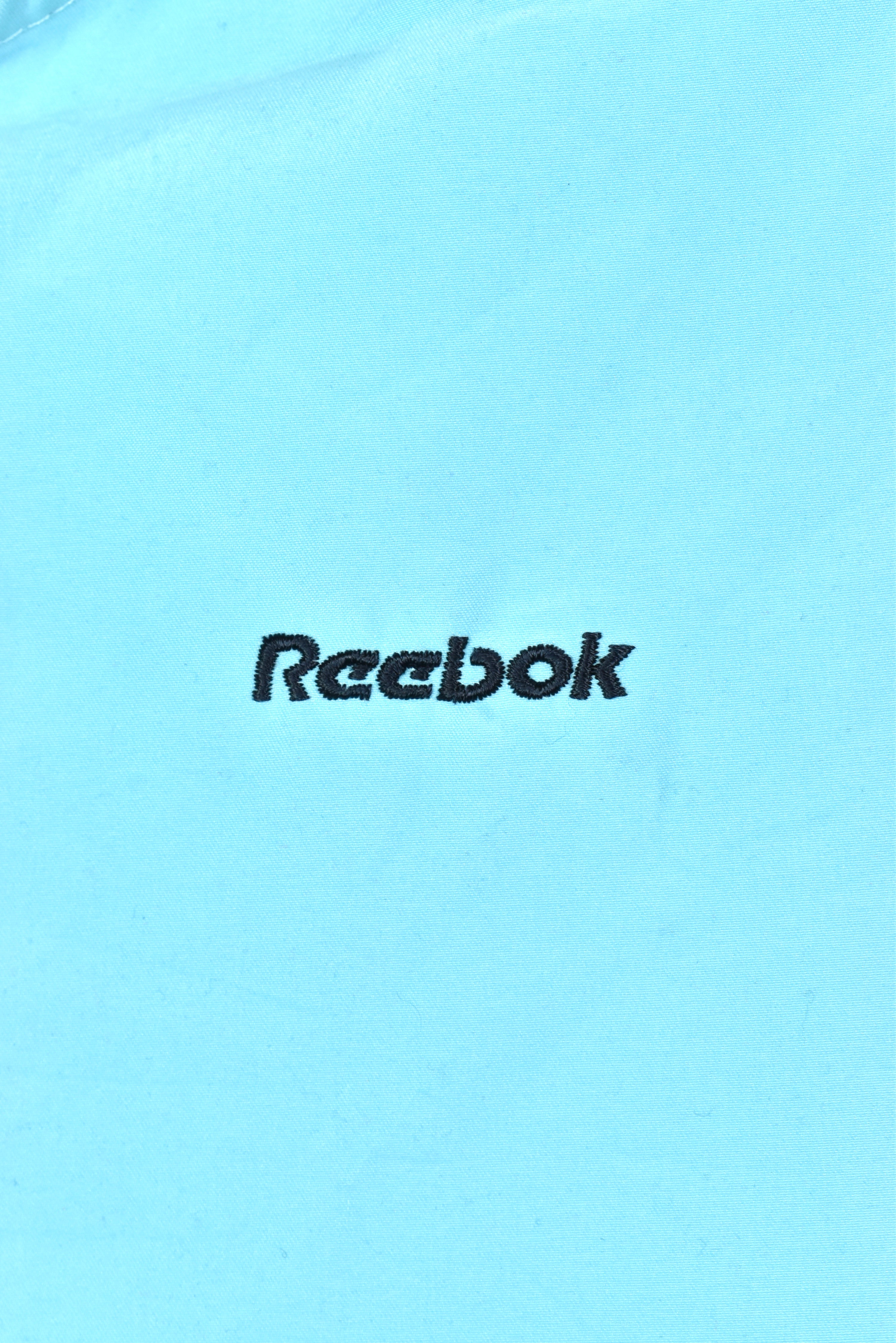 VINTAGE REEBOK EMBROIDERED BLUE JACKET | LARGE REEBOK