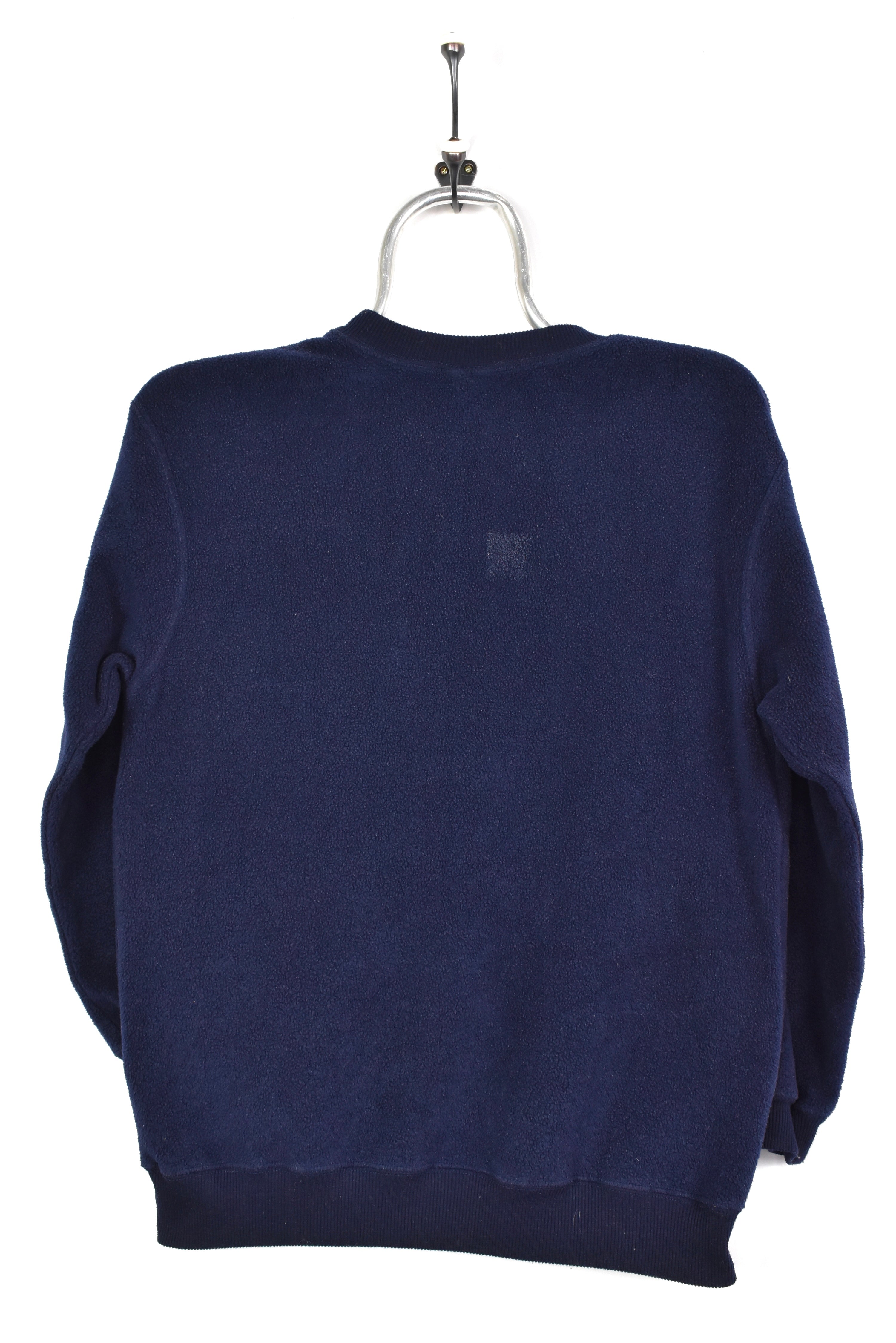 VINTAGE WOMEN'S DISNEY TIGGER NAVY FLEECE SWEATSHIRT | SMALL DISNEY / CARTOON