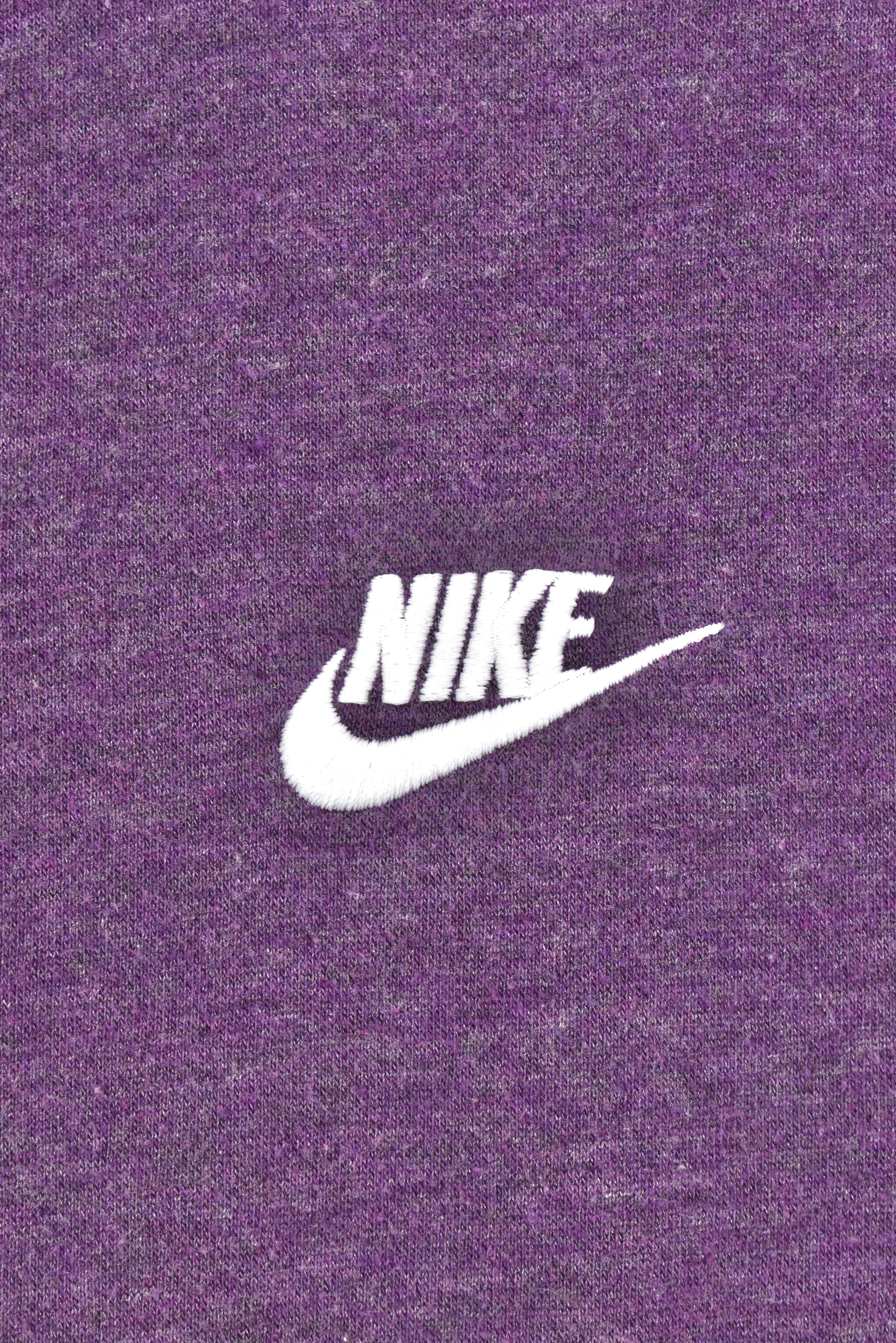 Vintage women's Nike hoodie, pullover embroidered sweatshirt - XXL, purple NIKE
