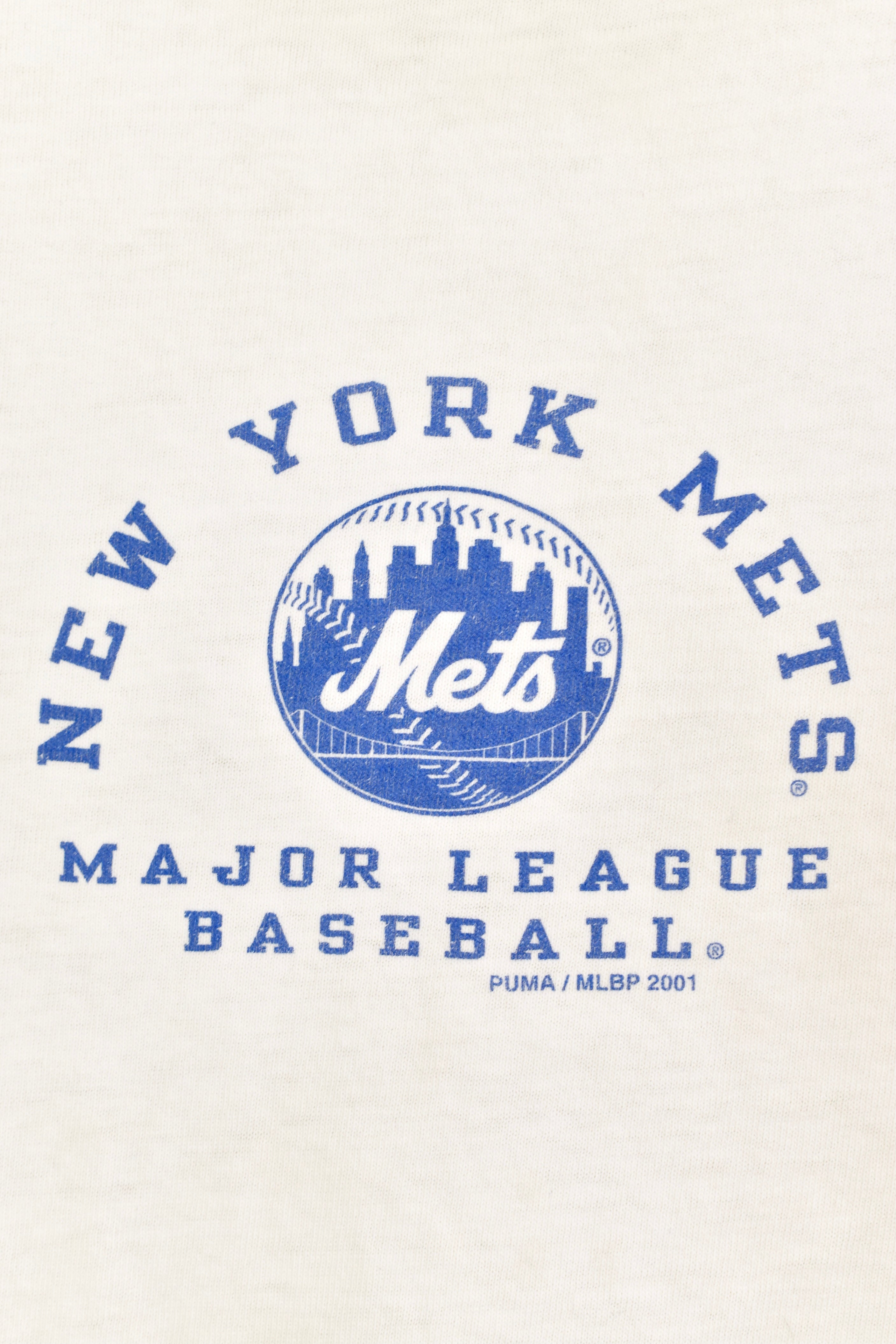 Vintage 2001 MLB New York Mets white T-Shirt | XXL PRO SPORT